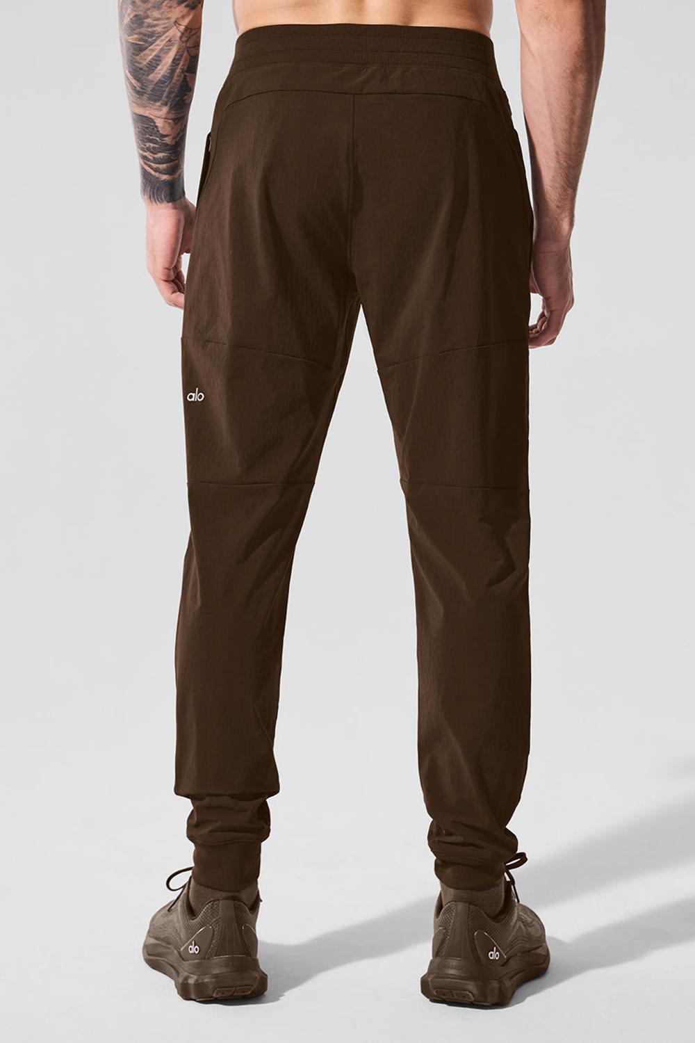 Pantalon Alo Yoga Co-Op Hombre Espresso | Chile  32167-XNKA