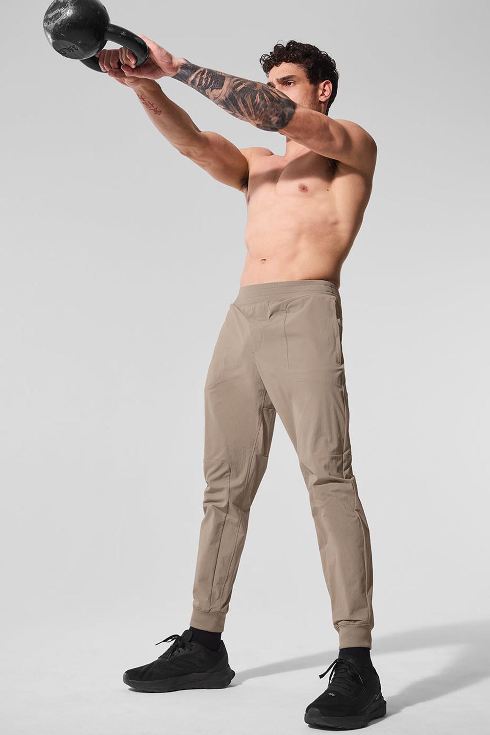 Pantalon Alo Yoga Co-Op Hombre Gravel | Chile  30129-KCEW