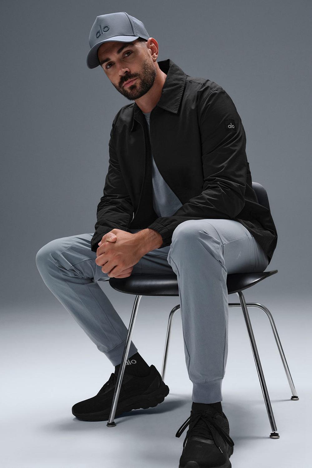 Pantalon Alo Yoga Co-Op Hombre Gris | Chile  51709-JUMZ