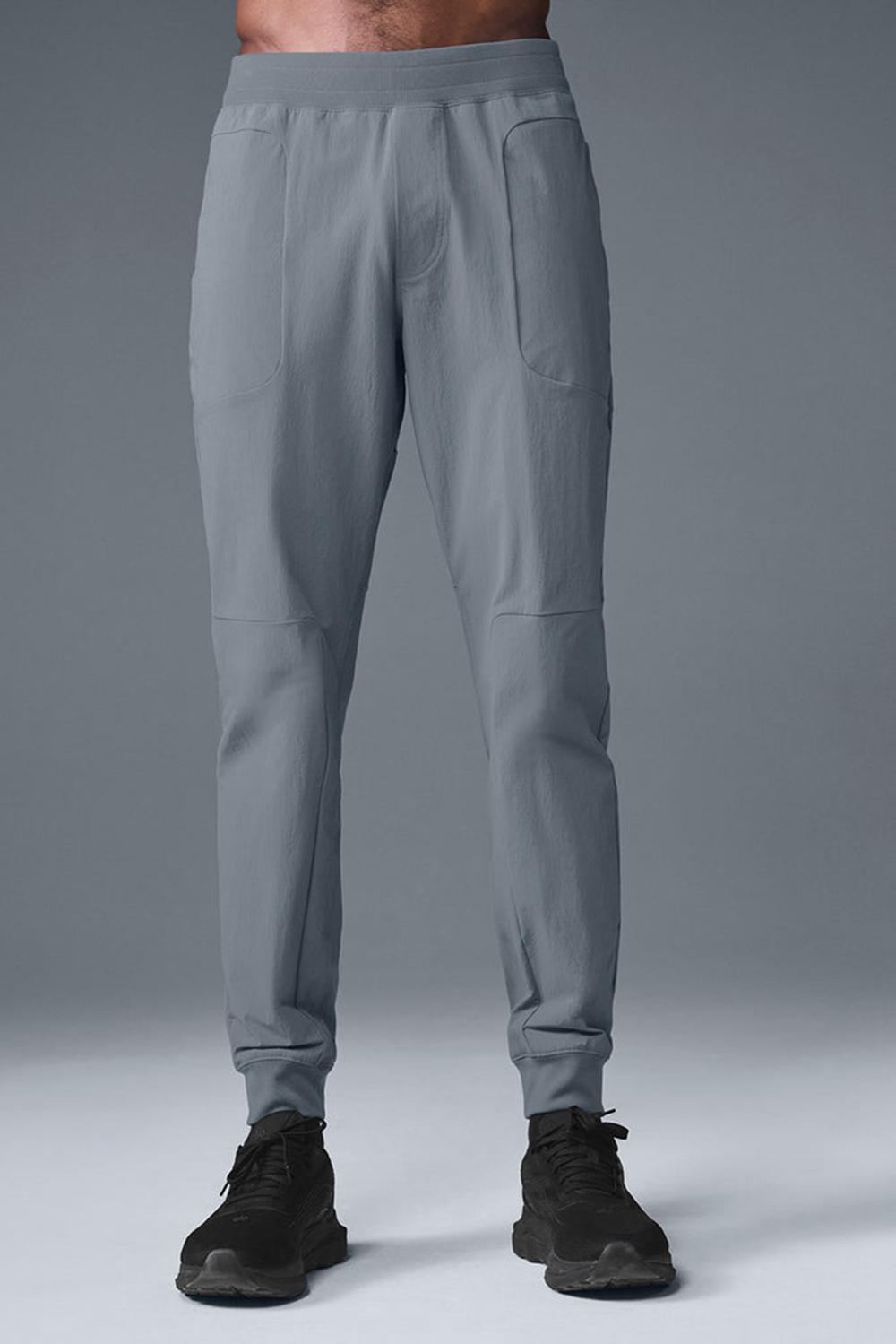 Pantalon Alo Yoga Co-Op Hombre Gris | Chile  51709-JUMZ