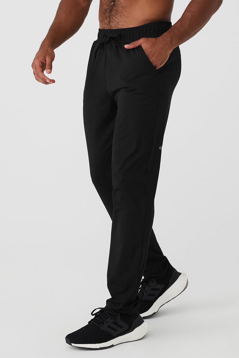 Pantalon Alo Yoga Conquer Pulse Hombre Negras | Chile  30549-RUES