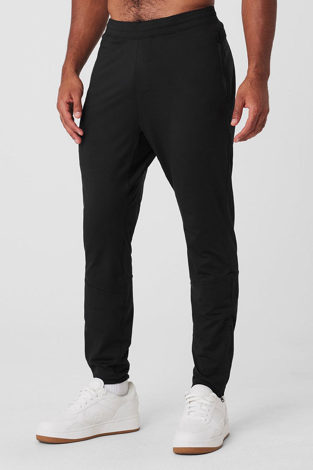 Pantalon Alo Yoga Conquer React Performance Hombre Negras | Chile  61597-CSTI