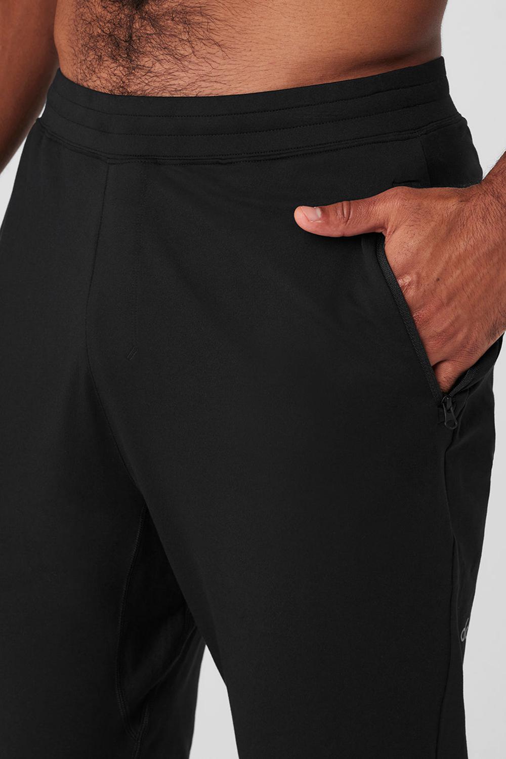 Pantalon Alo Yoga Conquer React Performance Hombre Negras | Chile  61597-CSTI