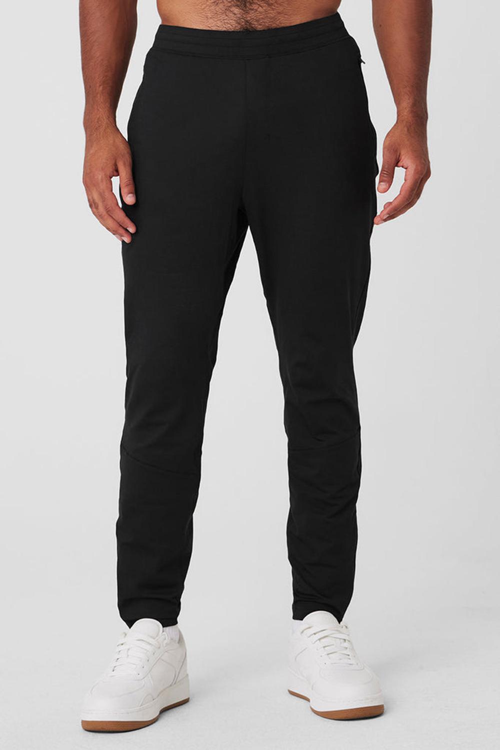 Pantalon Alo Yoga Conquer React Performance Hombre Negras | Chile  61597-CSTI