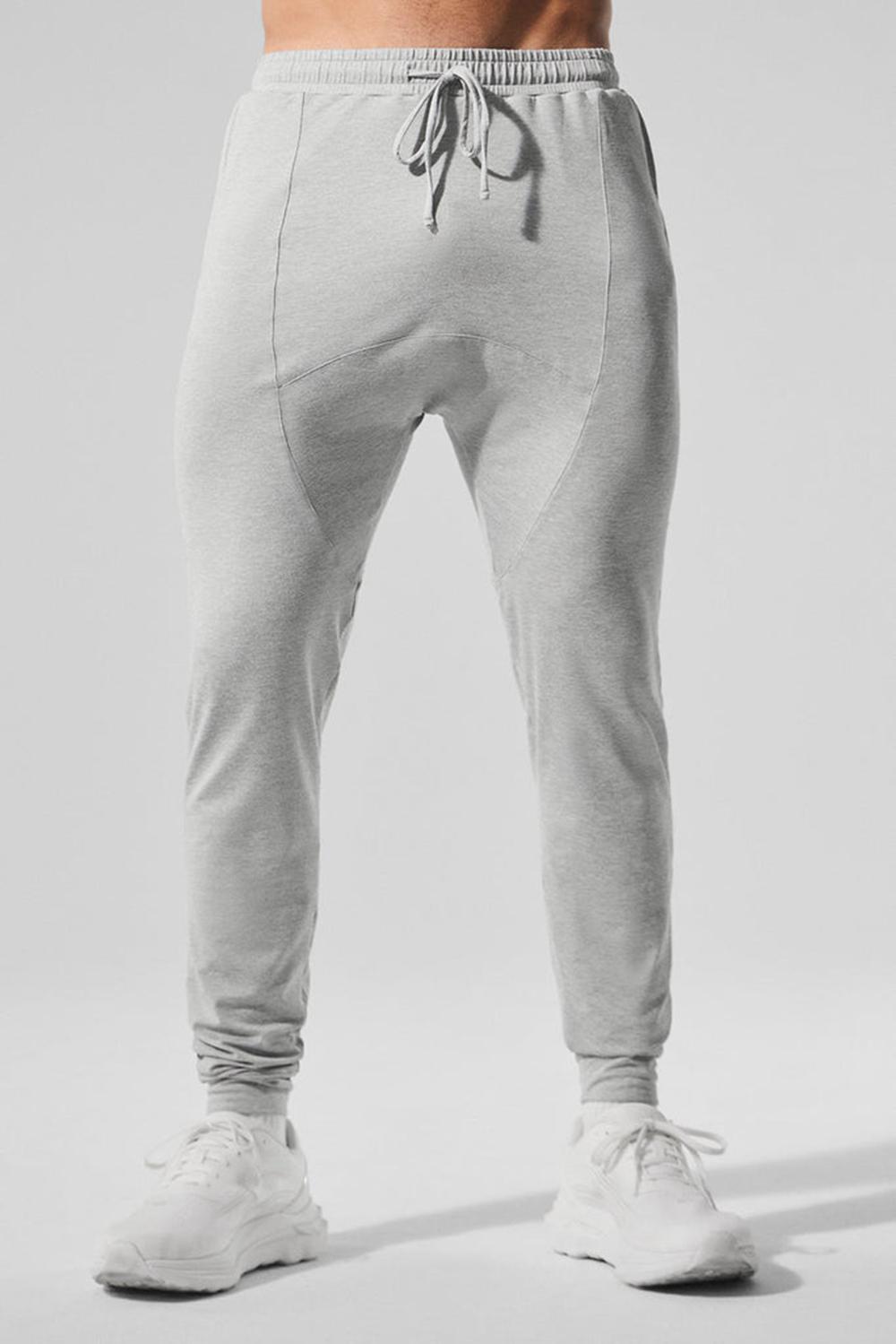 Pantalon Alo Yoga Conquer Revitalize Hombre Gris | Chile  19437-FMPC
