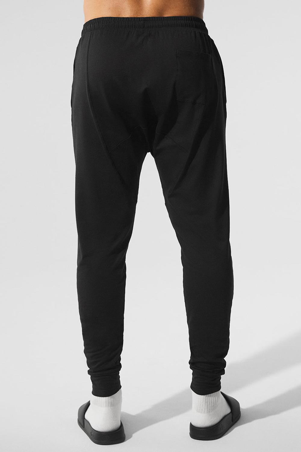 Pantalon Alo Yoga Conquer Revitalize Hombre Negras | Chile  34978-AQIP