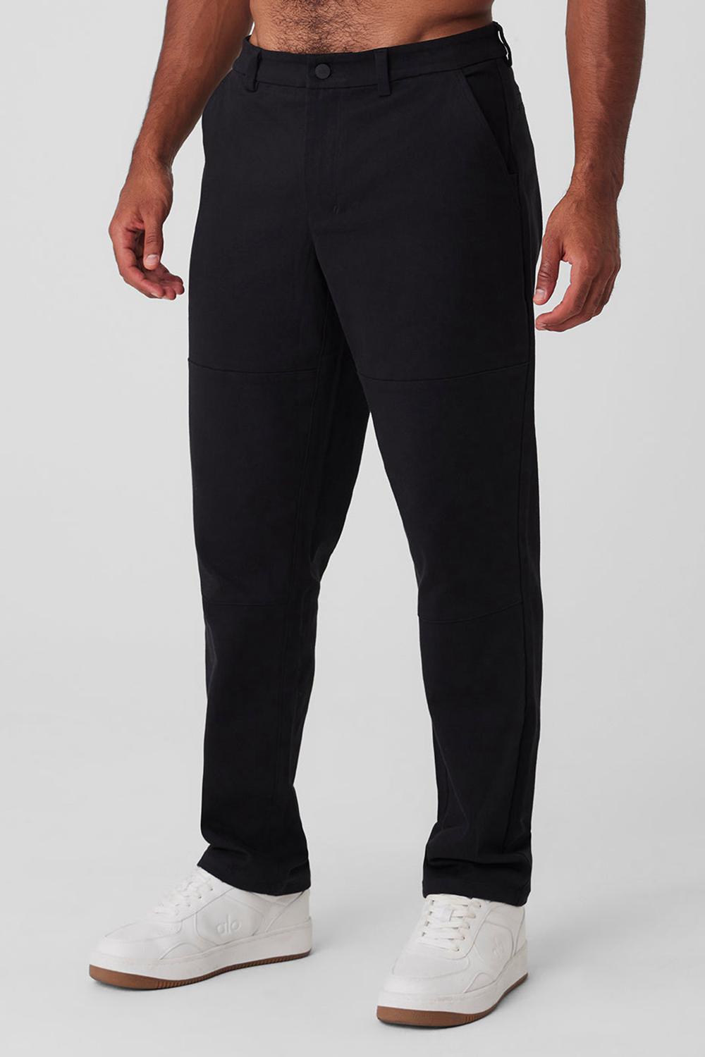 Pantalon Alo Yoga Edition Sueded Hombre Negras | Chile  60548-JCSR