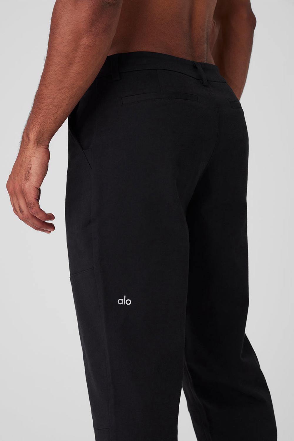 Pantalon Alo Yoga Edition Sueded Hombre Negras | Chile  60548-JCSR