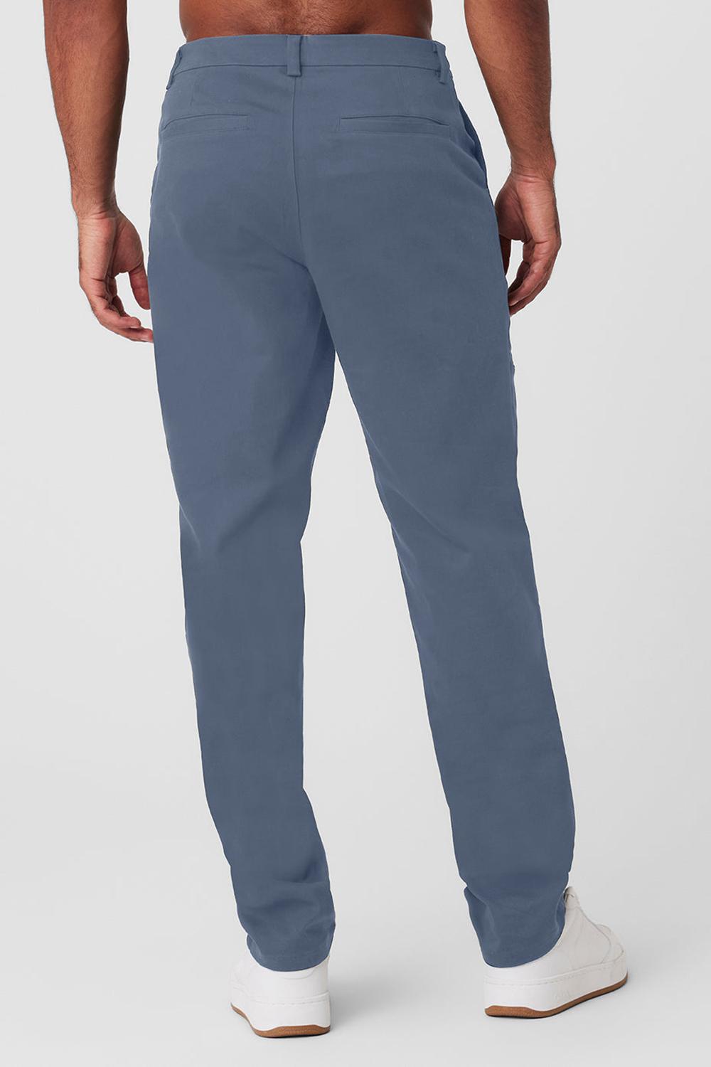 Pantalon Alo Yoga Edition Sueded Hombre Bluestone | Chile  92536-KLGI