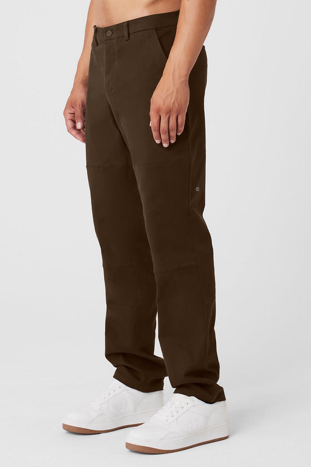 Pantalon Alo Yoga Edition Sueded Hombre Espresso | Chile  62794-JRAH