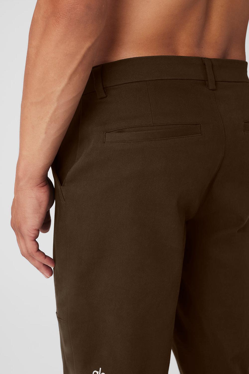 Pantalon Alo Yoga Edition Sueded Hombre Espresso | Chile  62794-JRAH