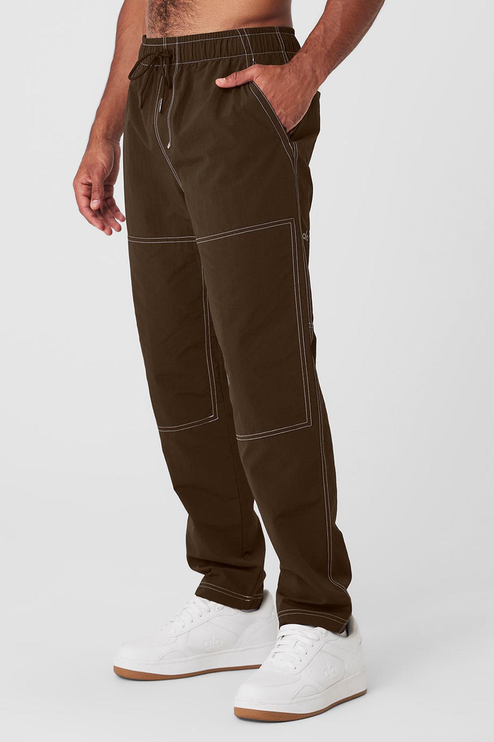 Pantalon Alo Yoga Flight Hombre Espresso | Chile  27189-CWHM