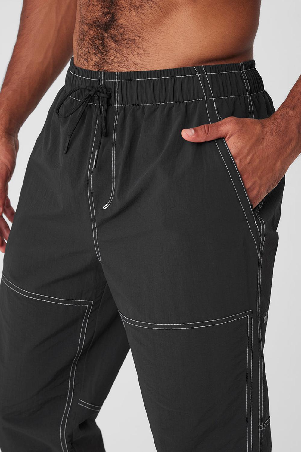 Pantalon Alo Yoga Flight Hombre Negras | Chile  58679-QNDX