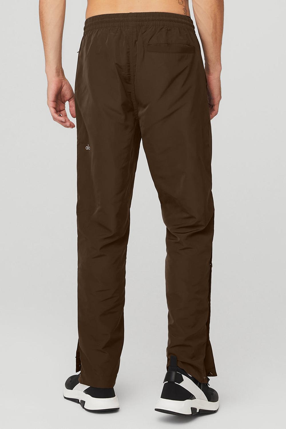 Pantalon Alo Yoga Legend Snap Hombre Espresso | Chile  42537-DCPN