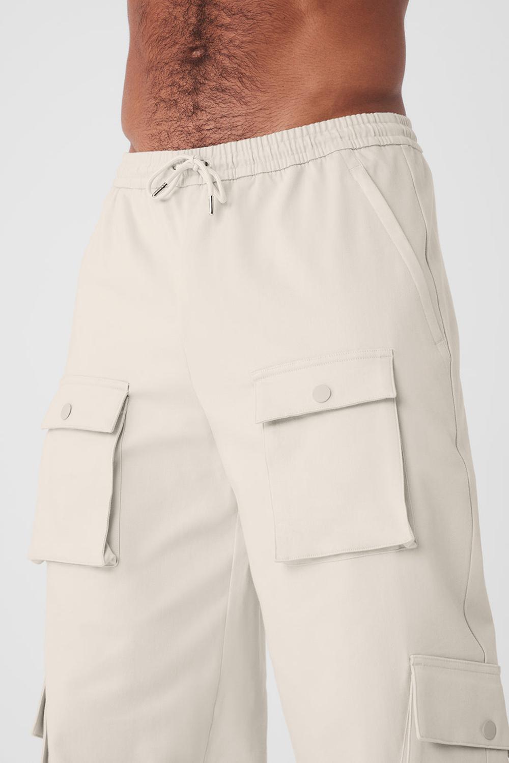 Pantalon Alo Yoga Northstar Cargo Hombre Bone | Chile  37068-VEUA