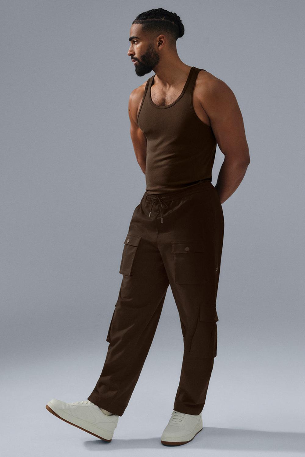 Pantalon Alo Yoga Northstar Cargo Hombre Espresso | Chile  73128-DTUR