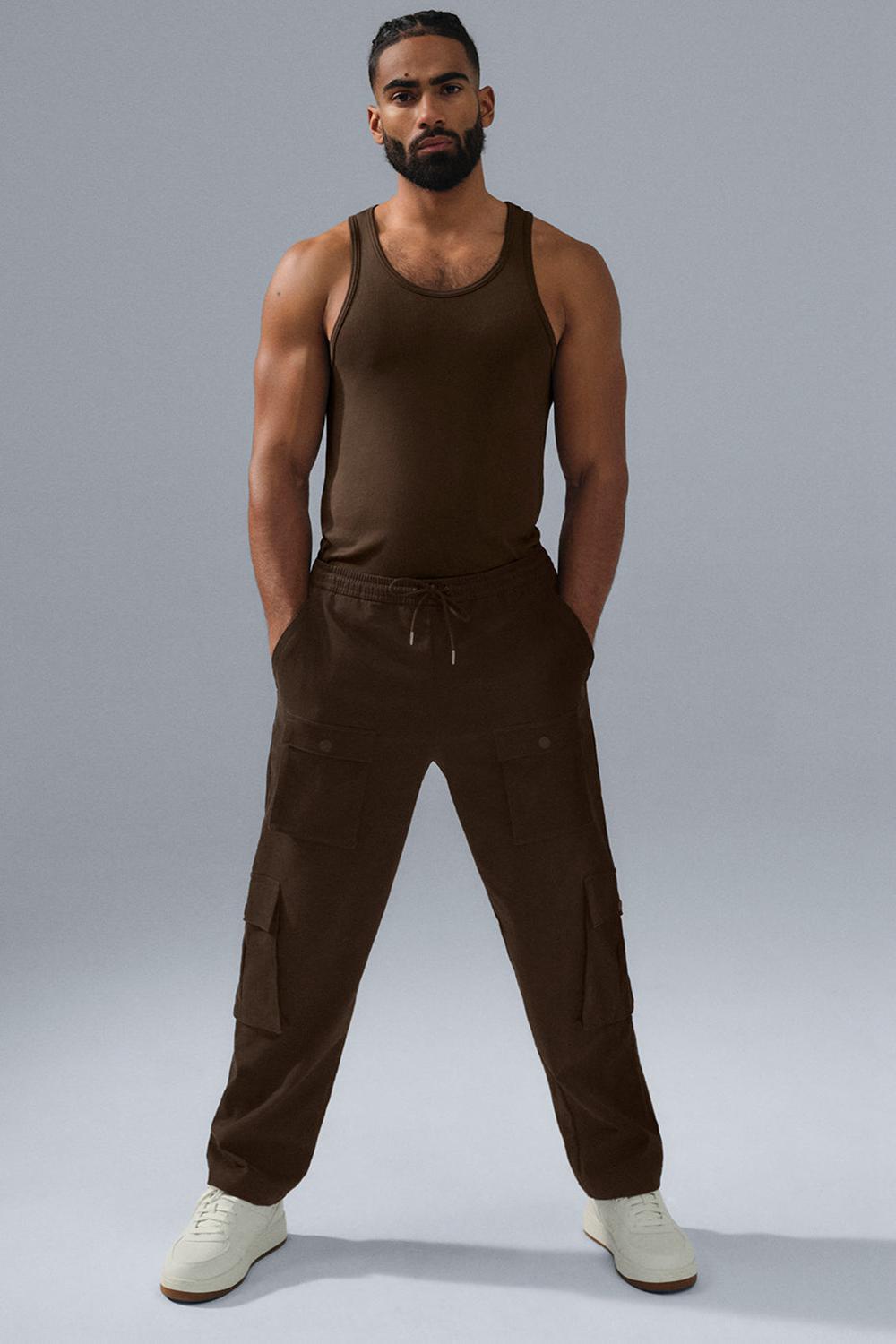 Pantalon Alo Yoga Northstar Cargo Hombre Espresso | Chile  73128-DTUR
