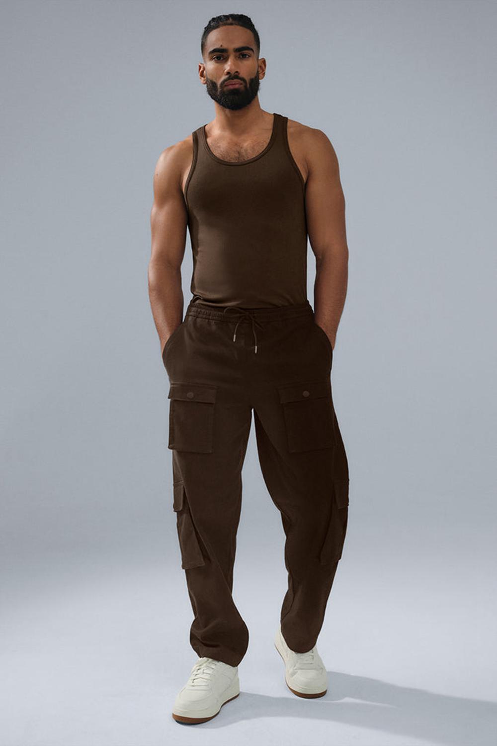 Pantalon Alo Yoga Northstar Cargo Hombre Espresso | Chile  73128-DTUR