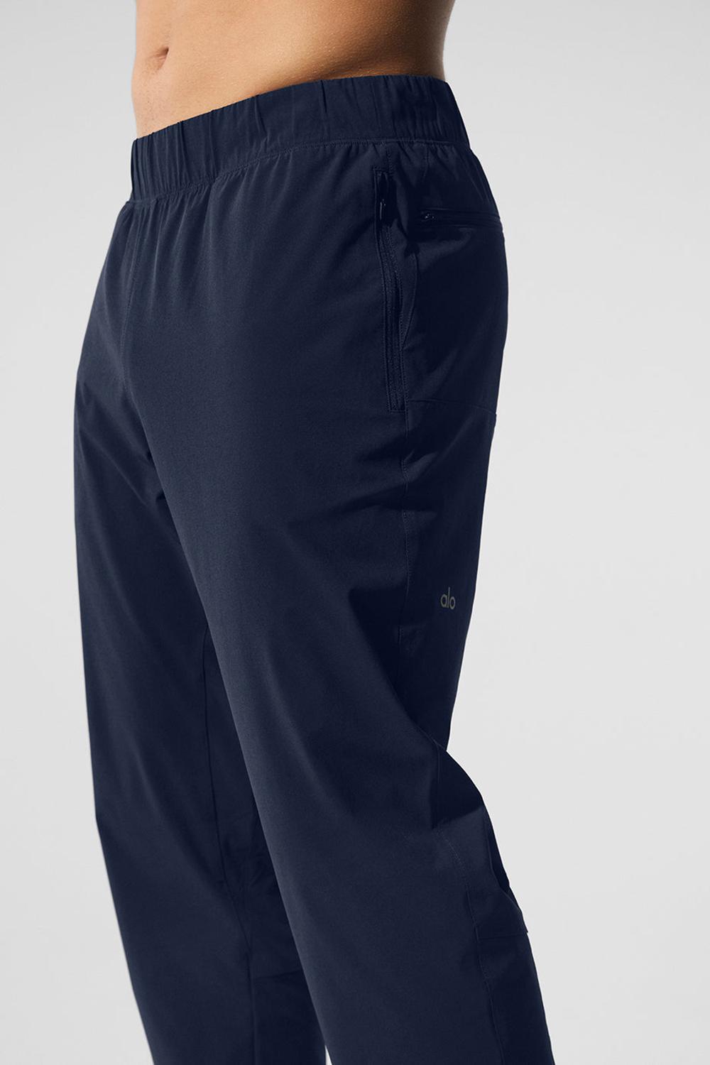 Pantalon Alo Yoga Repetition Hombre Azul Marino | Chile  85217-NZJO