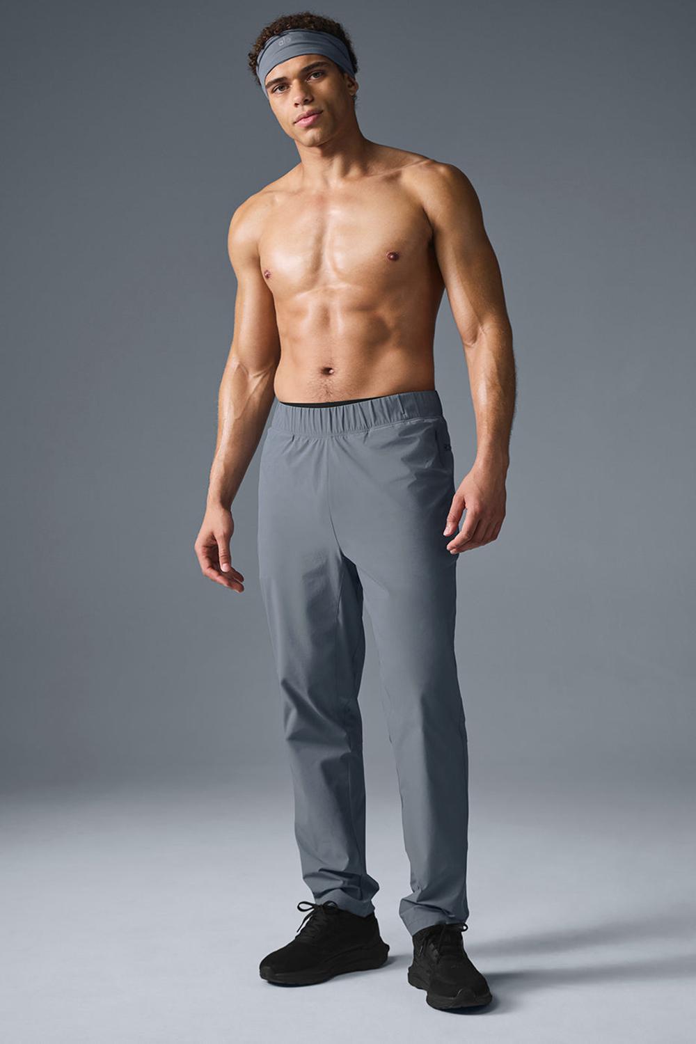 Pantalon Alo Yoga Repetition Hombre Gris | Chile  97201-QTXM