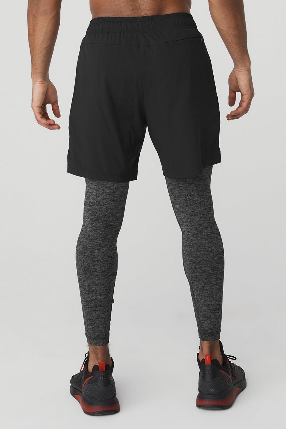 Pantalon Alo Yoga Stability 2 In 1 | Chile  &s Hombre Negras Gris Oscuro | Chile  06984-AQDX