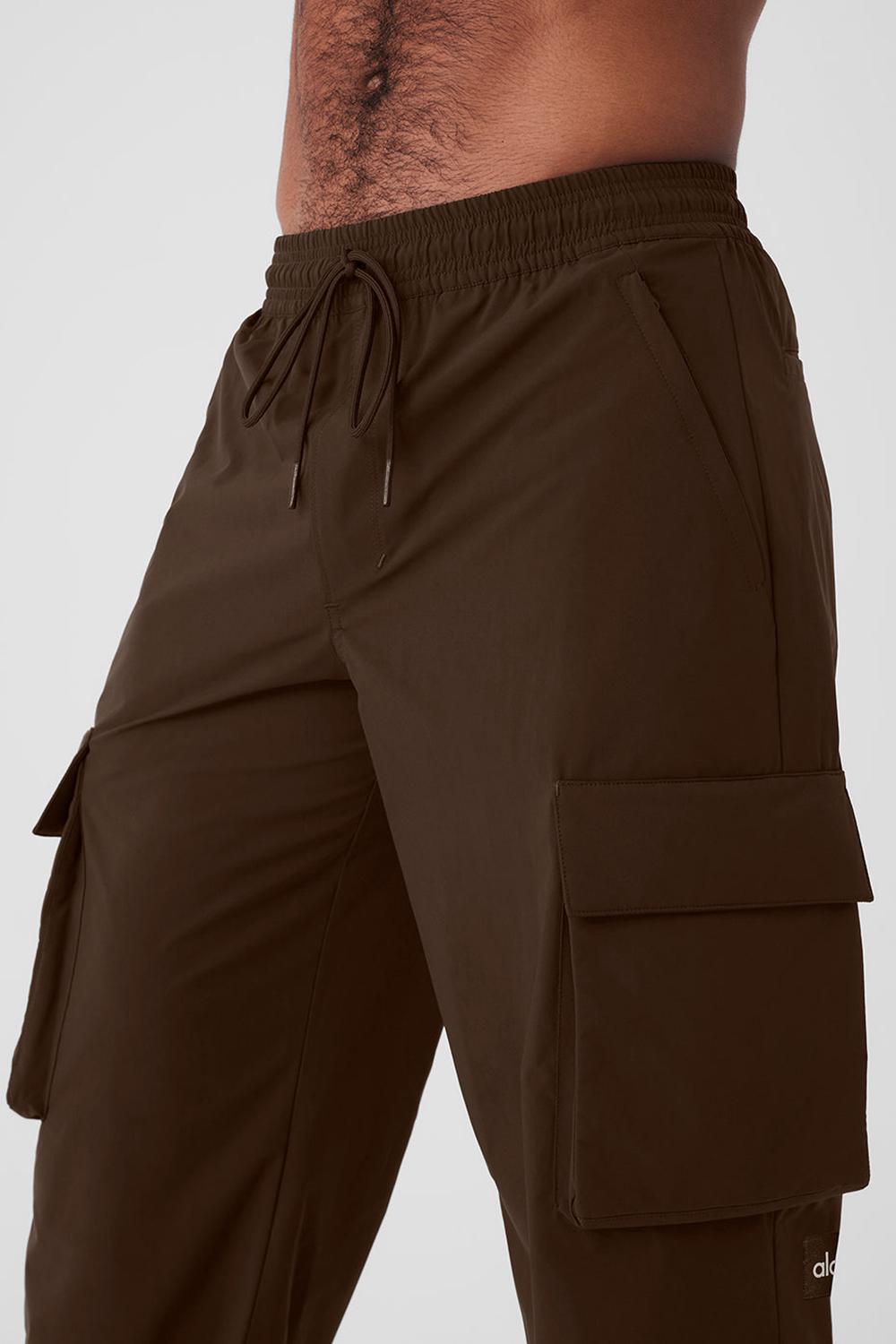 Pantalon Alo Yoga Voyage Utility Cargo Hombre Espresso | Chile  37618-GCTN