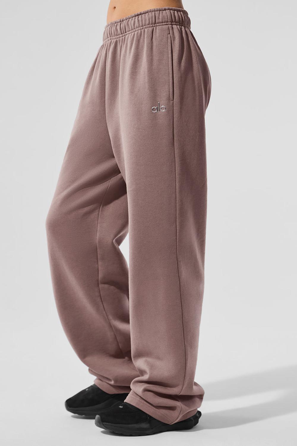 Pantalon Deportivo Alo Yoga Accolade Straight Leg Mujer Mushroom | Chile  15687-ERIO