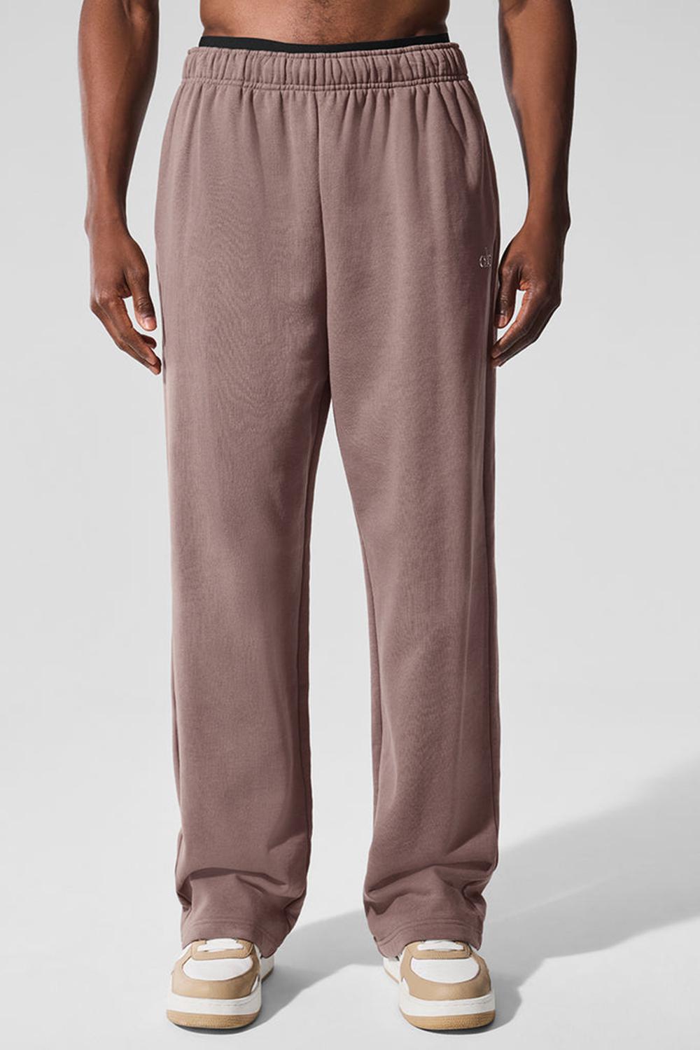 Pantalon Deportivo Alo Yoga Accolade Straight Leg Hombre Mushroom | Chile  46927-FMOA