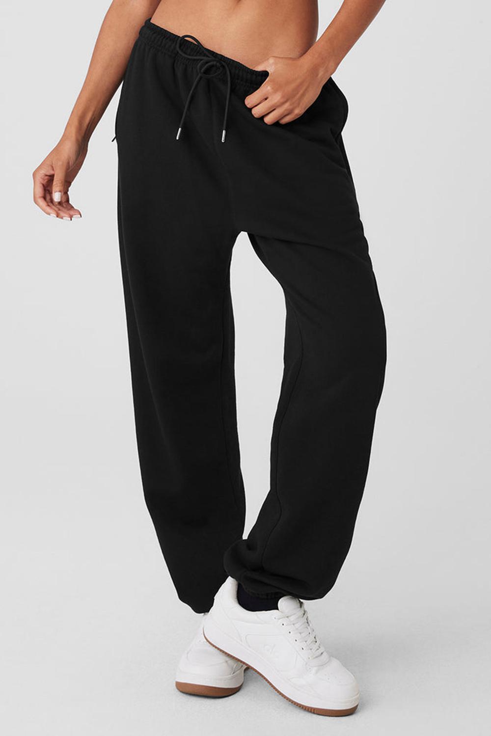 Pantalon Deportivo Alo Yoga Chill Mujer Negras | Chile  74326-HADP