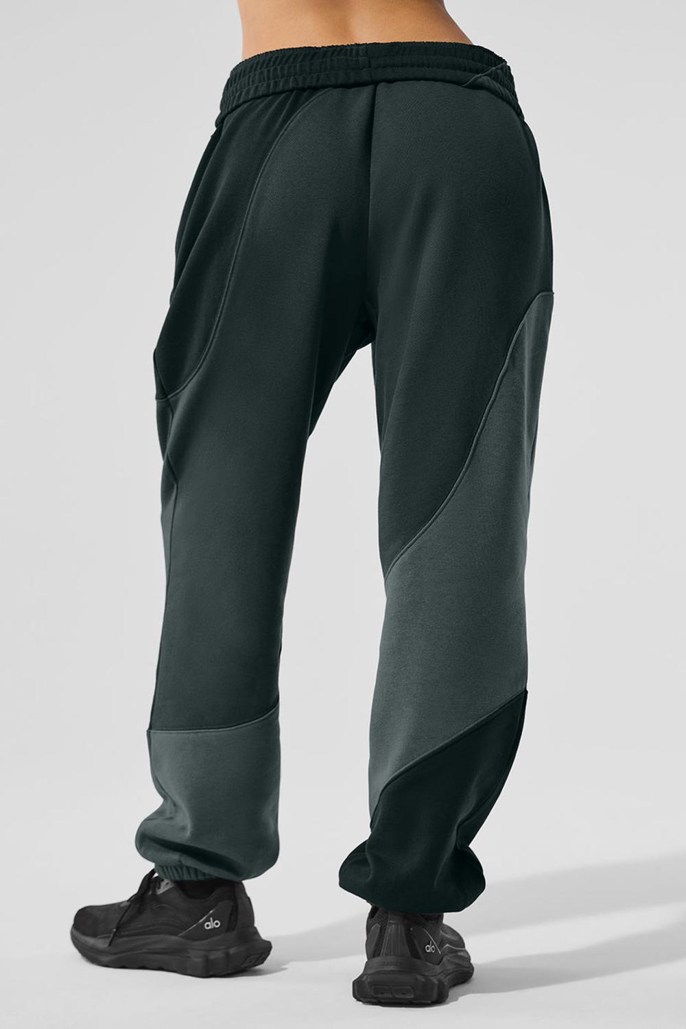 Pantalon Deportivo Alo Yoga Make Waves Mujer Verde | Chile  86349-VBLC