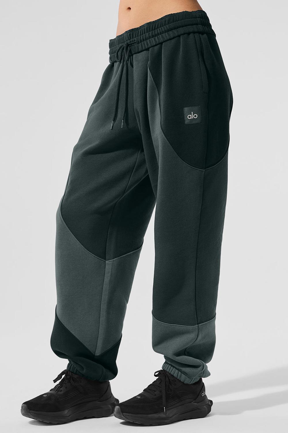 Pantalon Deportivo Alo Yoga Make Waves Mujer Verde | Chile  86349-VBLC