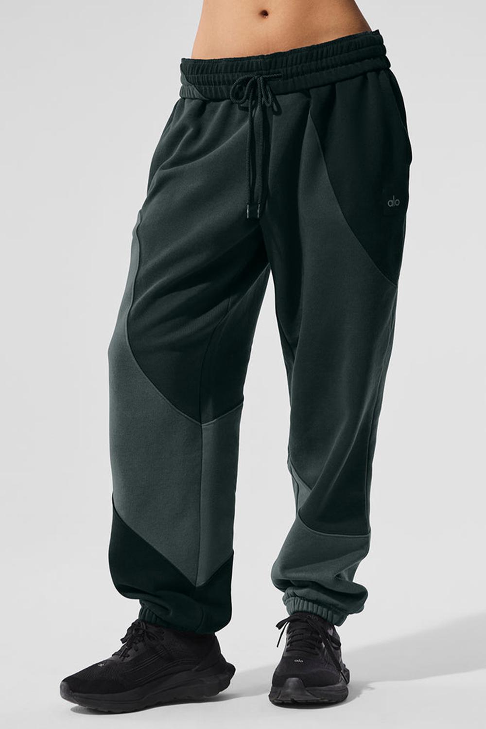 Pantalon Deportivo Alo Yoga Make Waves Mujer Verde | Chile  86349-VBLC