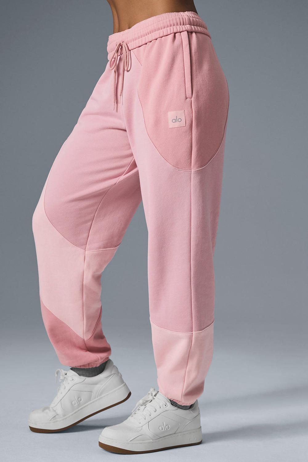 Pantalon Deportivo Alo Yoga Make Waves Mujer Rosas | Chile  07941-PAWD