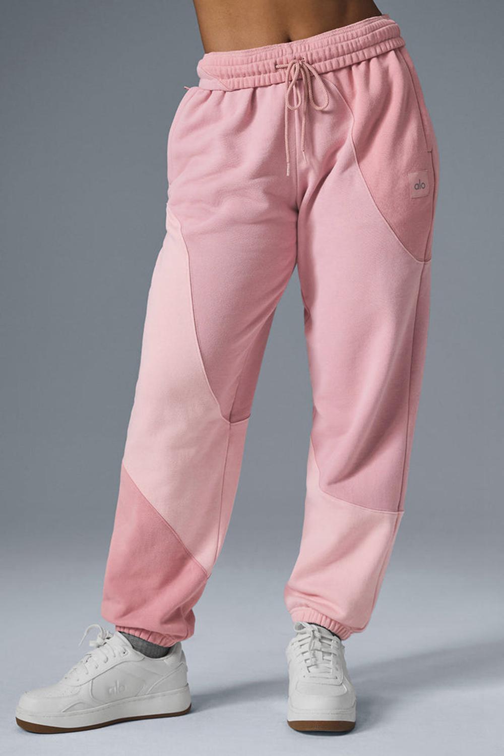 Pantalon Deportivo Alo Yoga Make Waves Mujer Rosas | Chile  07941-PAWD