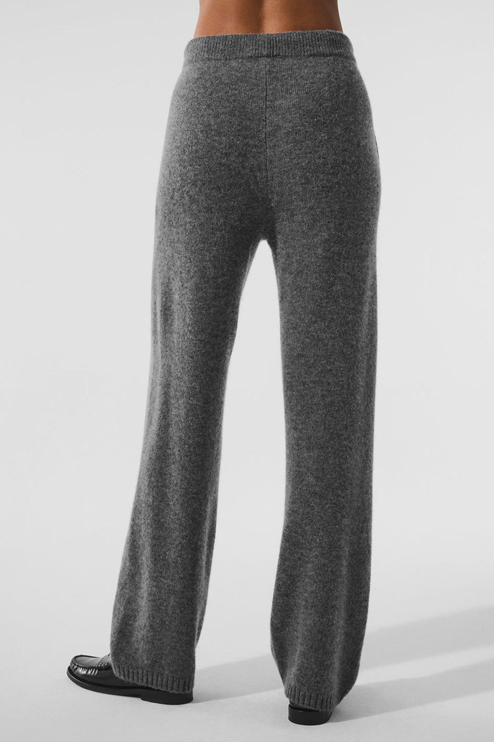 Pantalon Deportivo Alo Yoga New Class Cashmere Mujer Plateadas Gris | Chile  79854-XROD