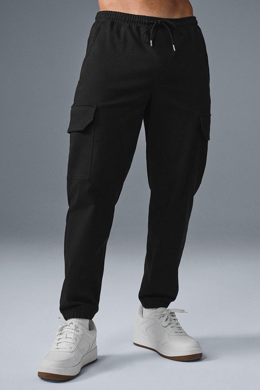 Pantalon Jogger Alo Yoga Edition Sueded Hombre Negras | Chile  42371-ETPR