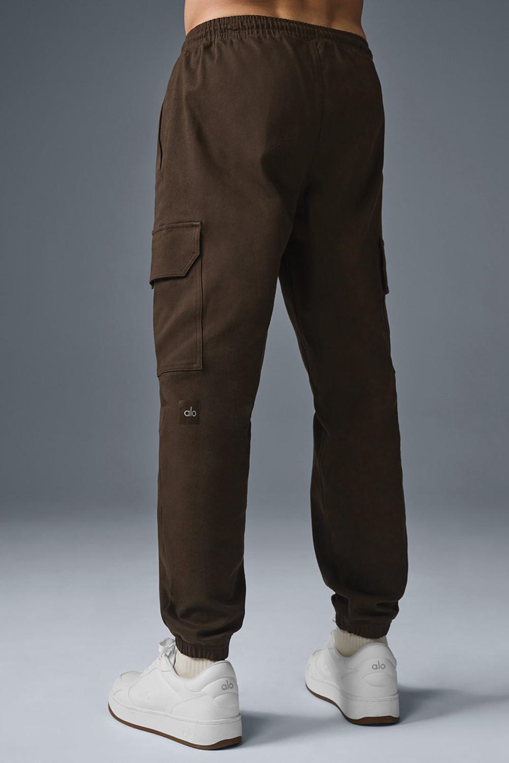 Pantalon Jogger Alo Yoga Edition Sueded Hombre Espresso | Chile  42315-VAMB