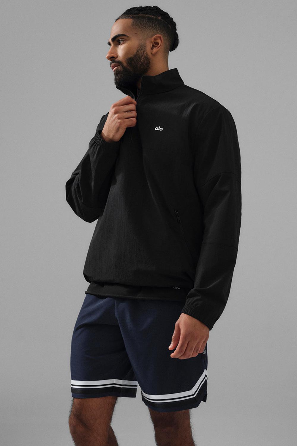 Pullover Alo Yoga Lightweight Takeaway Track Hombre Negras | Chile  03784-MBEN