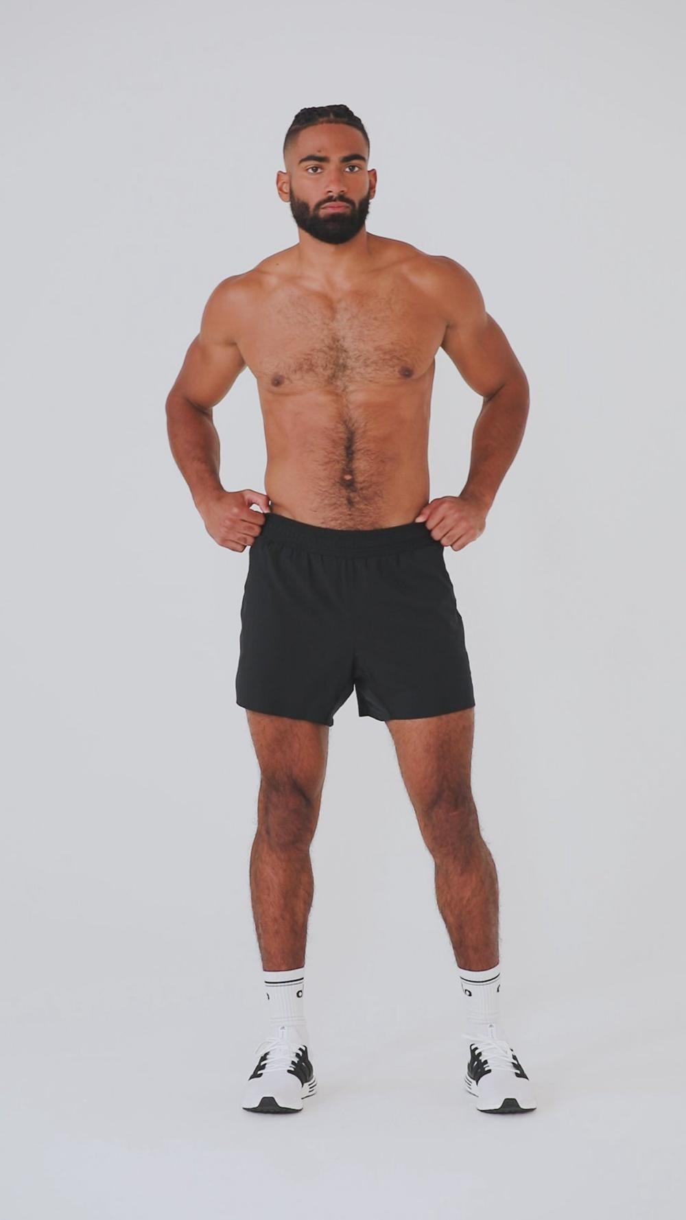 Short Alo Yoga 5'' Adapt Running Hombre Mars Clay | Chile  84713-WOTG