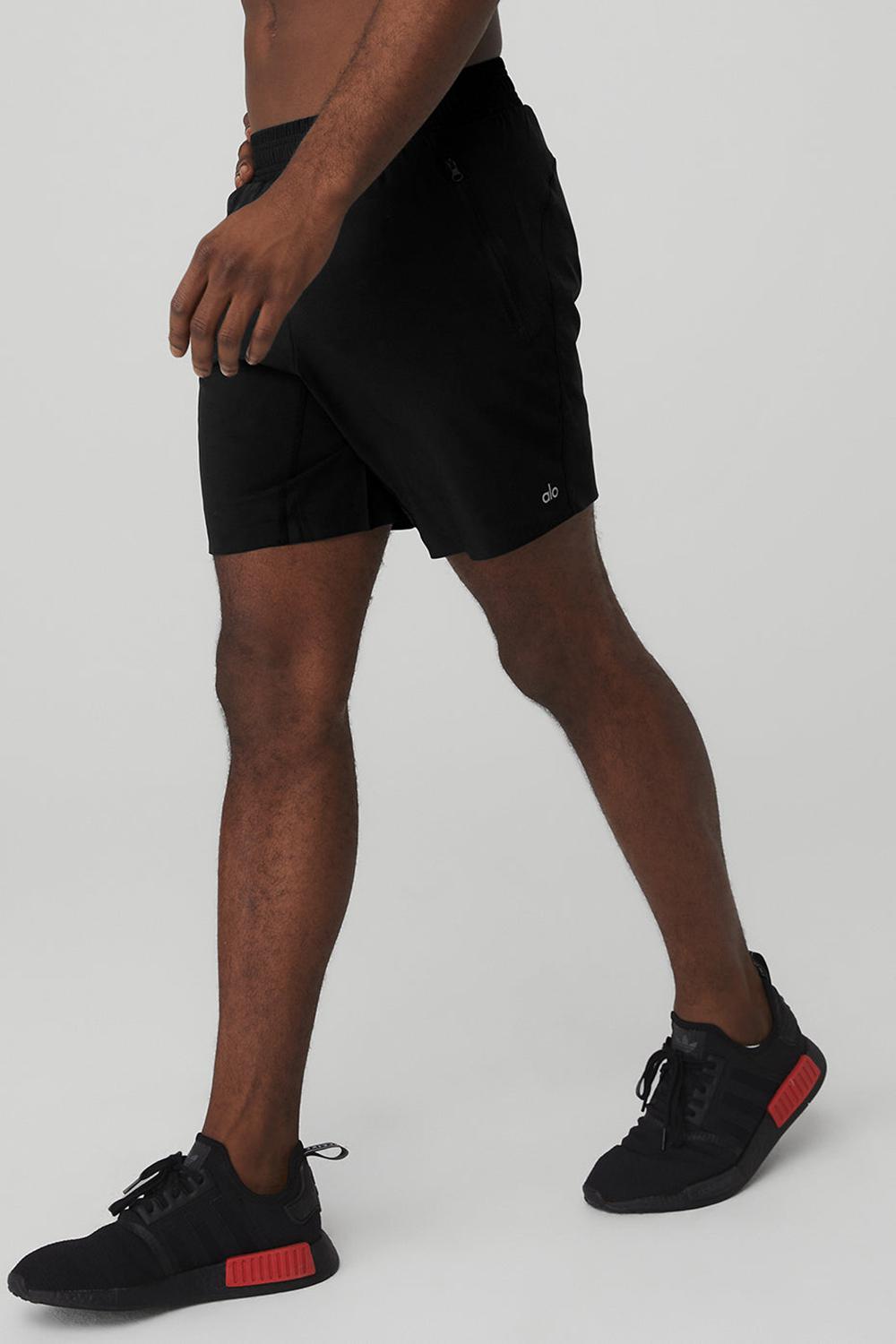 Short Alo Yoga 7” Advance 2-In-1 Hombre Negras | Chile  19403-UKFW