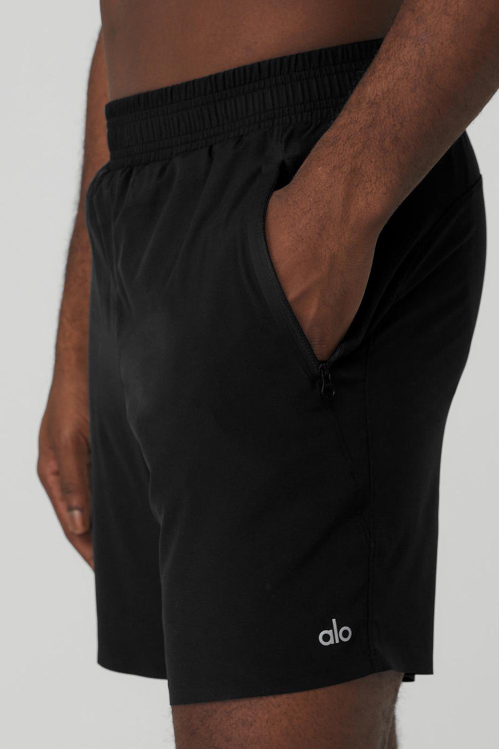 Short Alo Yoga 7” Advance 2-In-1 Hombre Negras | Chile  19403-UKFW