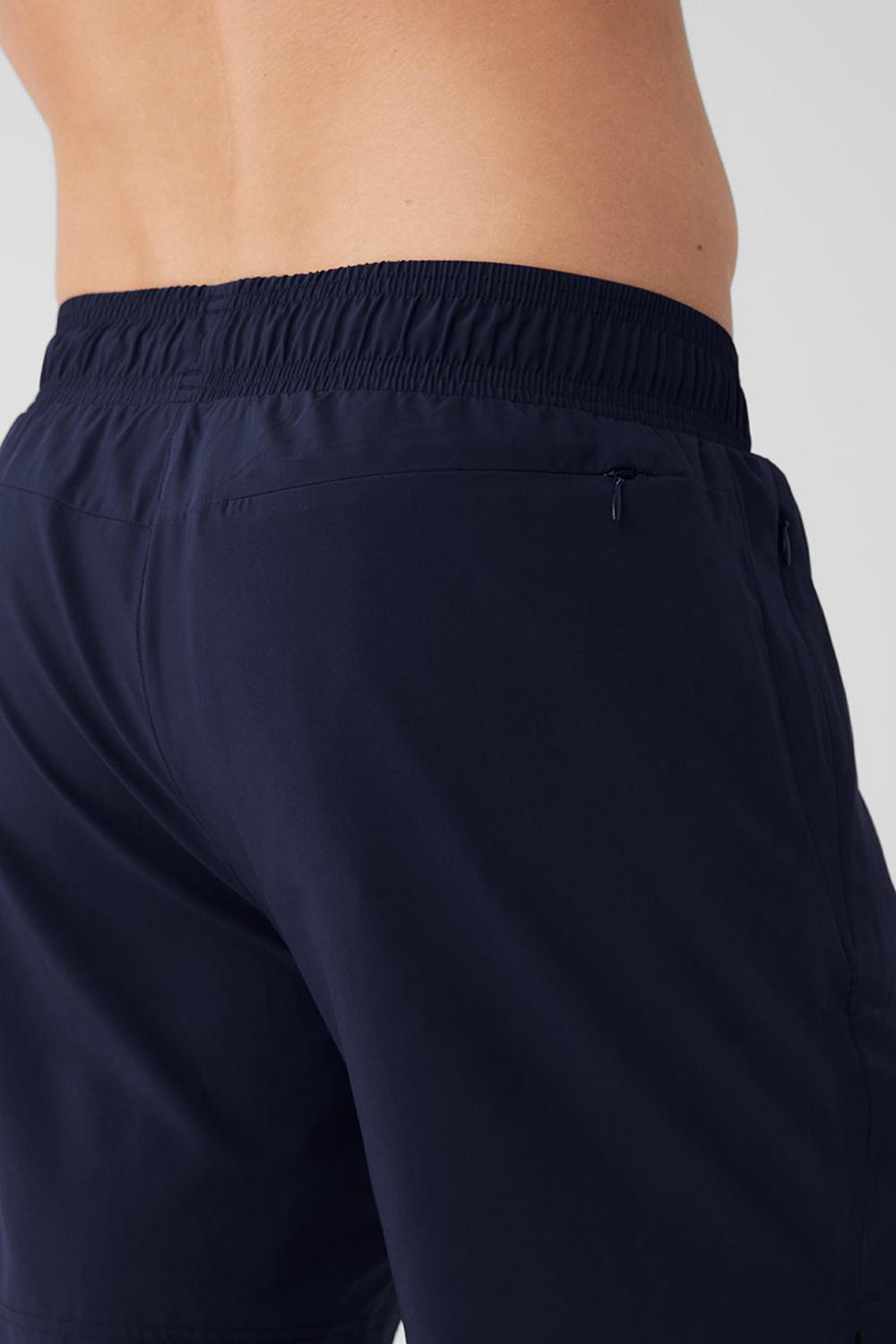 Short Alo Yoga 7'' Unity 2 In 1 Hombre Azul Marino Negras | Chile  10852-MVIA
