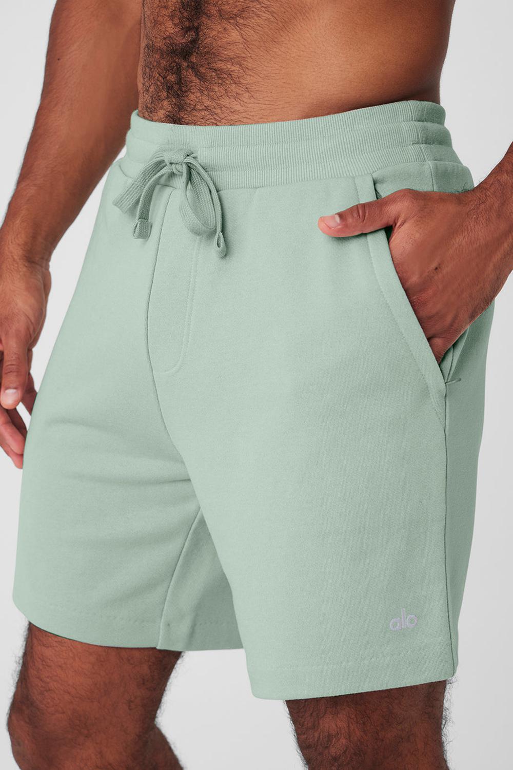 Short Alo Yoga Chill Hombre Icy Sage | Chile  40923-BPFW