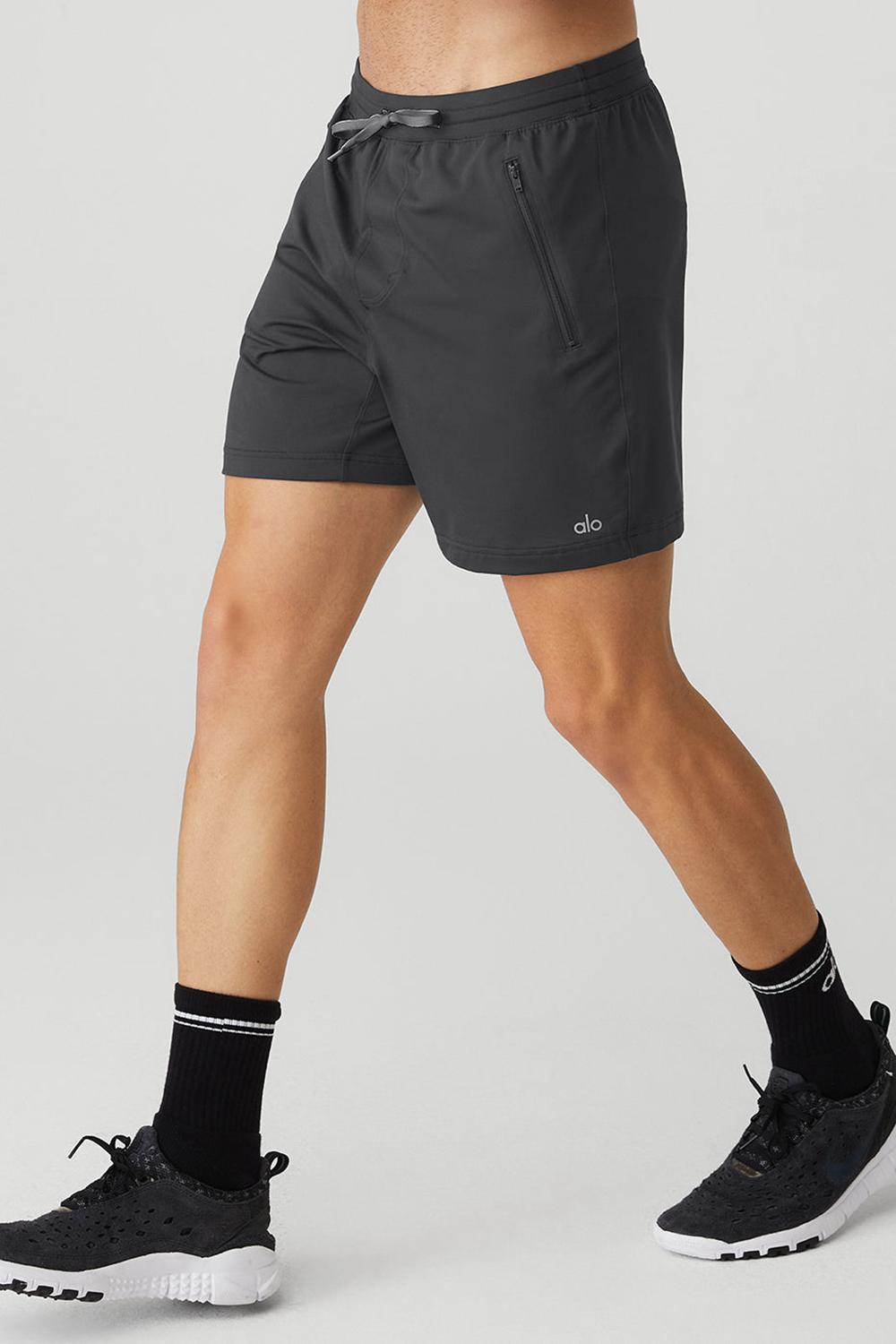 Short Alo Yoga Conquer Reform Hombre Anthracite | Chile  17382-DFRL
