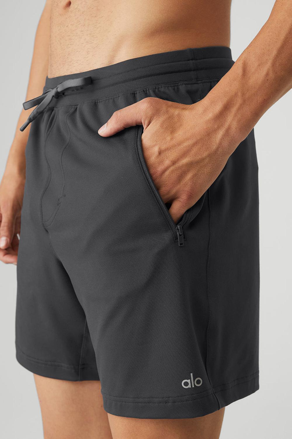 Short Alo Yoga Conquer Reform Hombre Anthracite | Chile  17382-DFRL