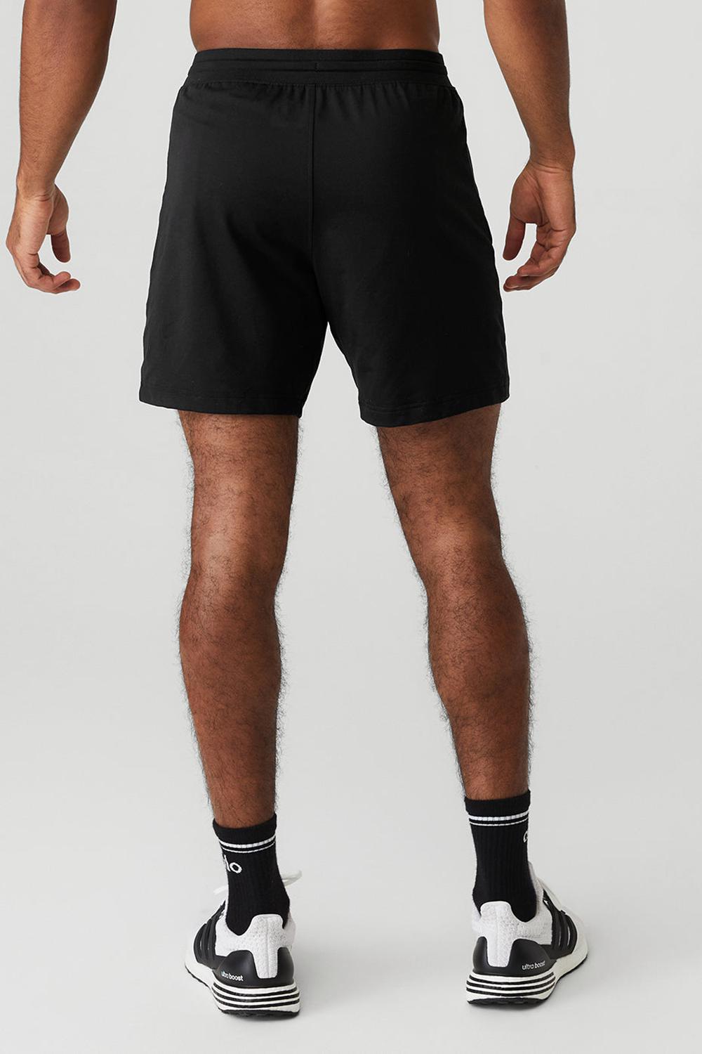 Short Alo Yoga Conquer Reform Hombre Negras | Chile  79856-IYSV
