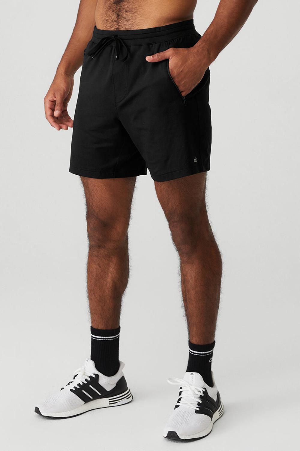 Short Alo Yoga Conquer Reform Hombre Negras | Chile  79856-IYSV