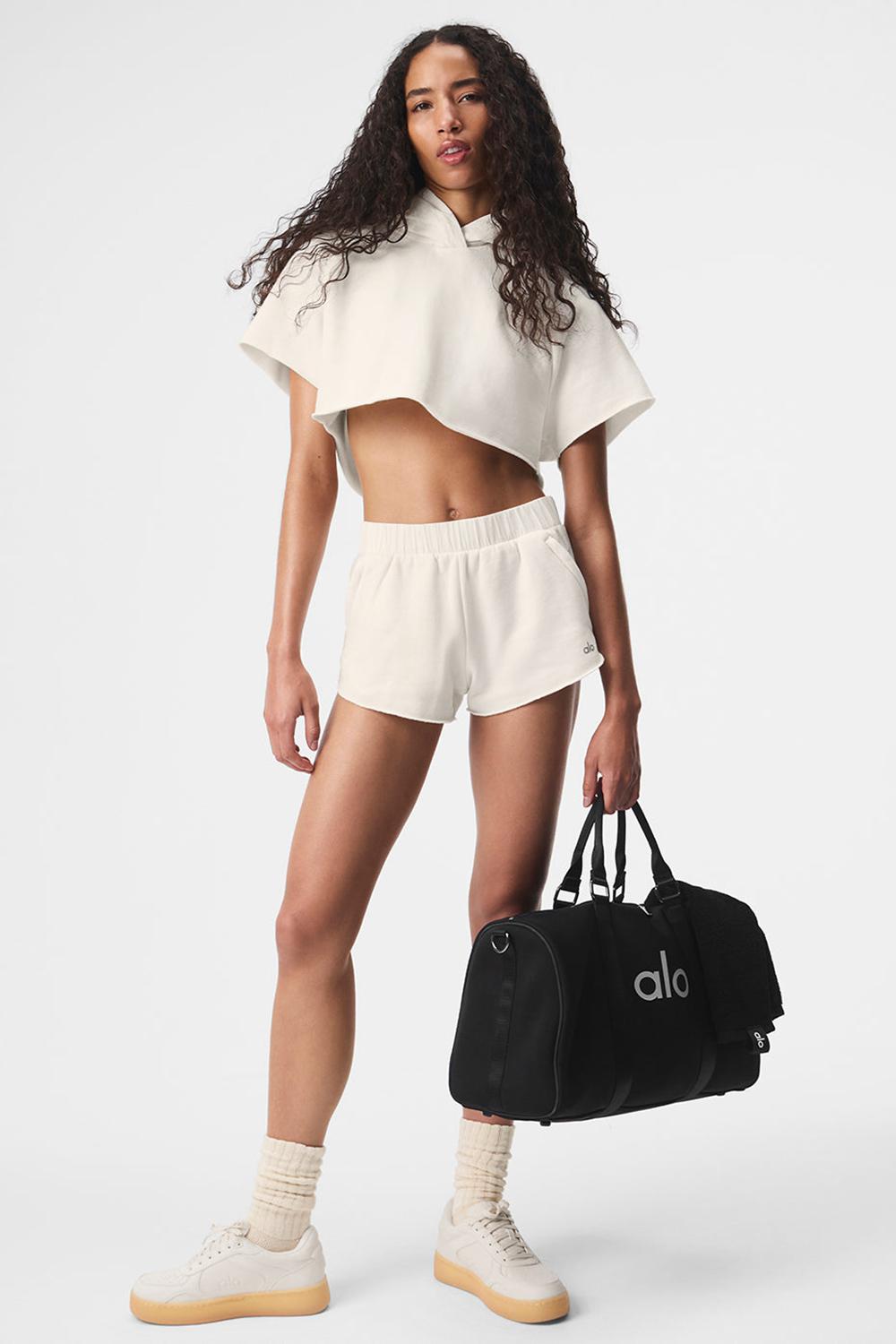 Short Alo Yoga In The Air Dolphin Mujer Ivory | Chile  54623-AUWX