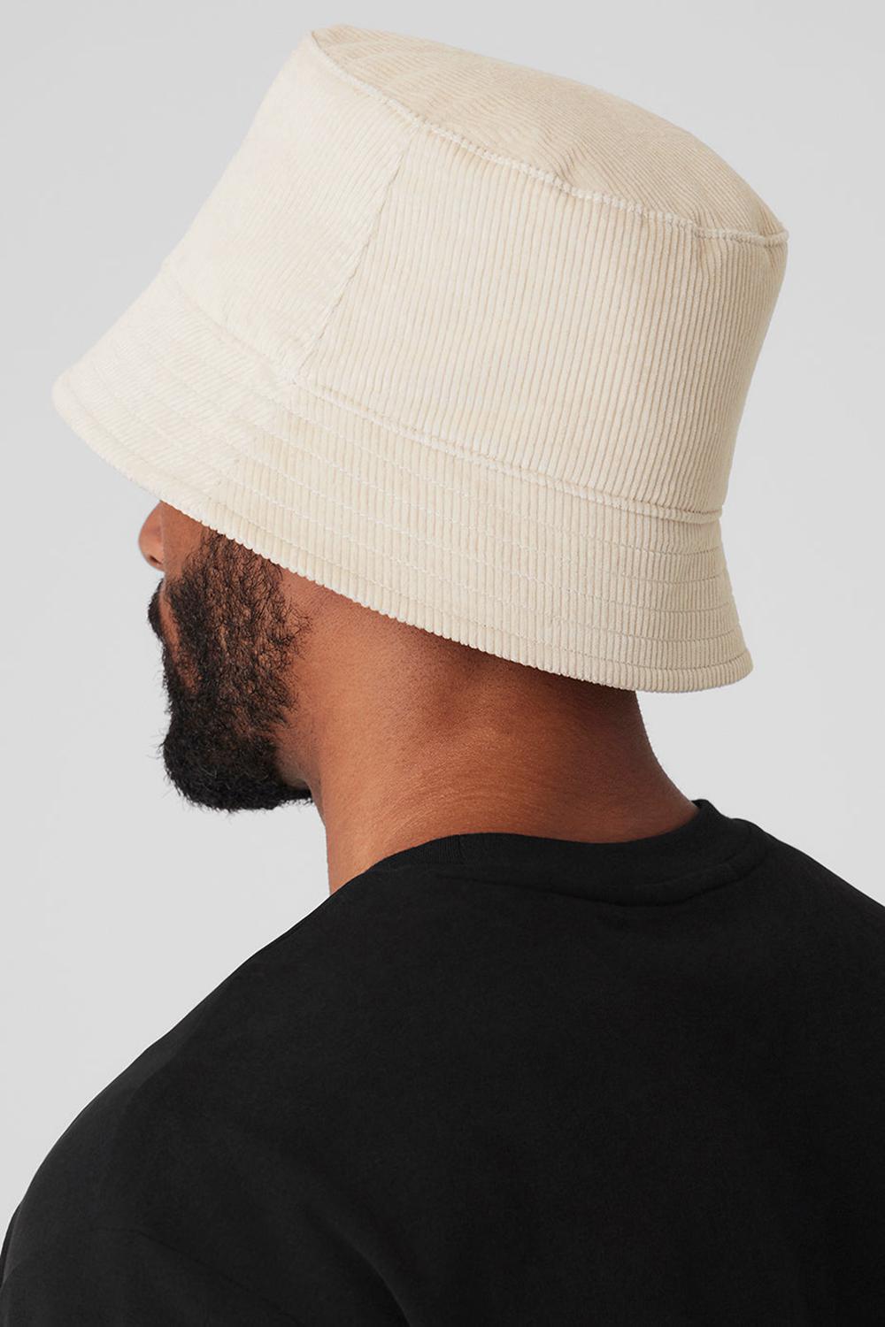 Sombreros De Pescador Alo Yoga Corduroy Neighborhood Hombre Bone | Chile  95304-MWFN