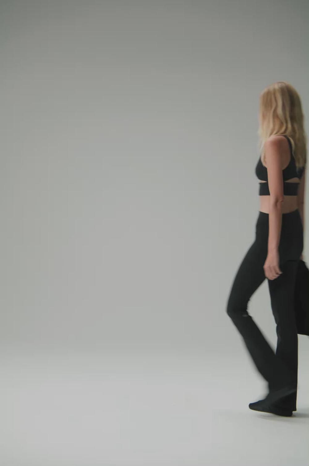 Sujetador Deportivo Alo Yoga Slit Mujer Negras | Chile  68319-RCTO